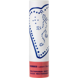 Korres - Lip balm mediterranean grape Εντατική ενυδατική φροντίδα για τα χείλη με λαμπερό χρώμα από σταφύλι - 4.5gr