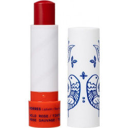 Korres - Lip balm wild rose tinted Ενυδατική φροντίδα για χείλη με άγριο τριαντάφυλλο με χρώμα - 4,5gr