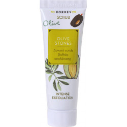 Korres - Scrub Olive Stones Απολεπιστικό Ελιάς για Βαθύ καθαρισμό - 18ml