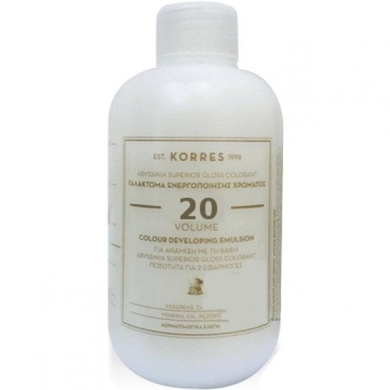 Korres - Abyssinia Superior Gloss Colorant Γαλάκτωμα Ενεργοποιητής Χρώματος 20 Βαθμών - 150ml