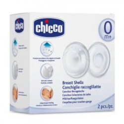 Chicco - Κοχύλια Συλλογής Μητρικού Γάλακτος - 2τμχ