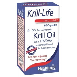 Health Aid - Krill-Life 500mg - 60 κάψουλες