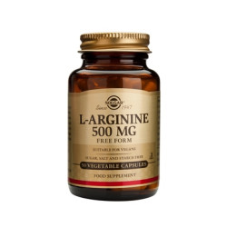 Solgar - L-Arginine 500mg Αμινοξύ - 50veg.caps