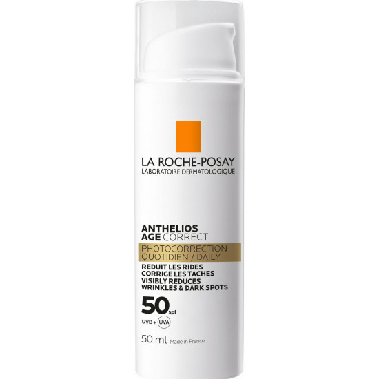 La Roche Posay - Anthelios Age Correct Phytocorrection Daily Cream SPF50 Αντηλιακό Προσώπου Κατά των Σημαδιών Γήρανσης - 50ml