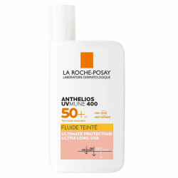 La Roche Posay - Anthelios UVMune 400 Tinted Fluid SPF50+ Λεπτόρρευστη Αντηλιακή Κρέμα Με Φυσικό Χρώμα - 50ml