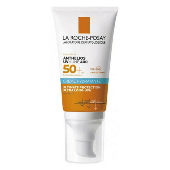 La Roche Posay - Anthelios UVMUNE 400 Hydrating cream SPF50 Αντιηλιακό για ευαίσθητες επιδερμίδες χωρίς άρωμα - 50ml