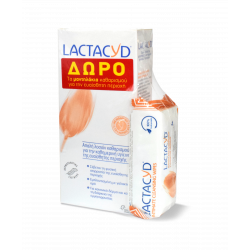 Lactacyd - Intimate washing lotion - 300ml & Δώρο Intimate wipes - 15pcs