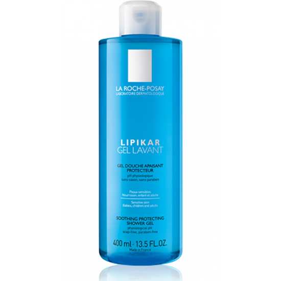 La Roche-Posay - Lipikar Gel Lavant  Απαλό Τζελ Καθαρισμού για το Ευαίσθητο και Ξηρό δέρμα για Βρέφη Παιδιά Ενήλικες - 400ml