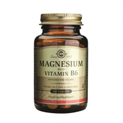 Solgar - Magnesium + B6 - 100tabs