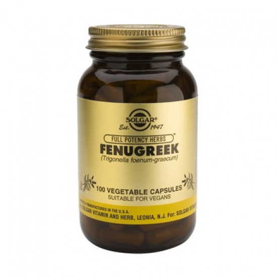 Solgar - Fenugreek - 100 φυτικές κάψουλες