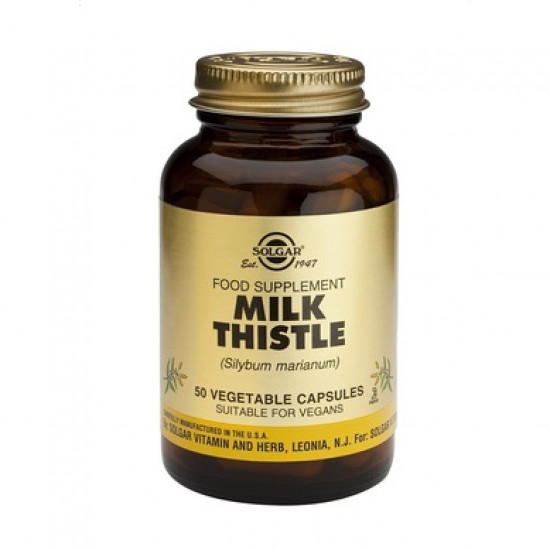 Solgar - Milk Thistle - 50 veg. caps