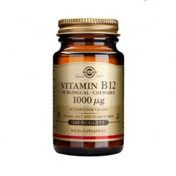 Solgar - Vitamin B12 1000mcg 100 Yπογλώσσια δισκία