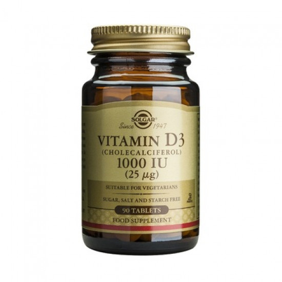 Solgar - D3 1000iu - 90tabs