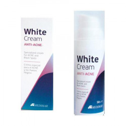 Medimar - White Cream Anti-Acne Κρέμα προσώπου για ακνεϊκές επιδερμίδες με μαύρα στίγματα - 50ml