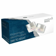 Medisei - Panthenol Extra Maximun Skinimalism με Ενυδατική κρέμα ημέρας & Αντιγηραντική κρέμα νύχτας