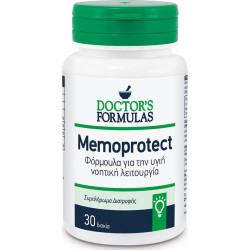 Doctor's Formulas - Memoprotect  Φόρμουλα για υγιή νοητική λειτουργία - 30 ταμπλέτες