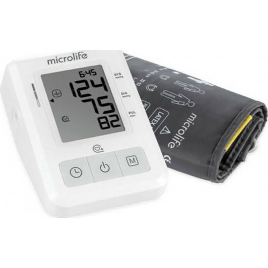 Microlife - BP B1 Classic Ψηφιακό Πιεσόμετρο Μπράτσου με Τεχνολογία IHB για Ανίχνευση Αρρυθμιών - 1τμχ