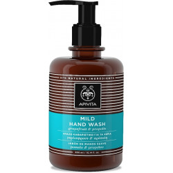 Apivita - Mild Hand Wash Απαλό Καθαριστικό Χεριών με Γκρέιπφρουτ & Πρόπολη - 300ml