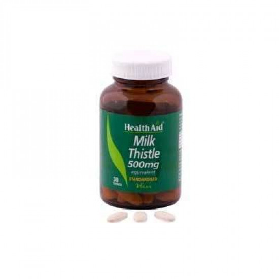 Health Aid - Milk Thistle 500mg - 30tabs