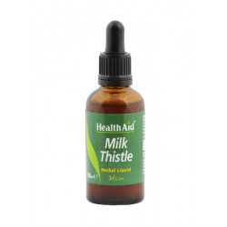 Health Aid - Milk Thistle liquid Γαϊδουράγκαθο σε σταγόνες - 50ml