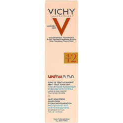 Vichy - Mineral blend make-up fluid 12 sienna Ενυδατικό make-up για όλους τους τύπους επιδερμίδας (Απόχρωση sienna) - 30ml