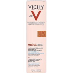 Vichy - Mineral blend make-up fluid 15 terra Ενυδατικό make-up για όλους τους τύπους επιδερμίδας (Απόχρωση terra) - 30ml