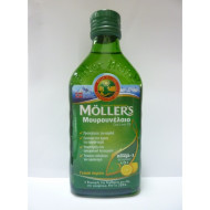 Moller's - Μουρουνέλαιο (Cod Liver Oil) Γεύση λεμόνι - 250ml
