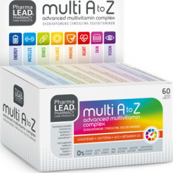 Pharmalead - Multi A to Z Συμπλήρωμα Διατροφής Βιταμινών, Μετάλλων & Ιχνοστοιχείων - 30caps