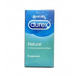 Durex - Natural προφυλακτικά - 6 τεμάχια