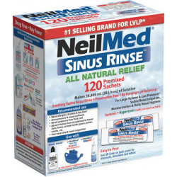 NeilMed - Sinus Rinse Ανταλλακτικοί Φακελίσκοι Για Το Σύστημα Ρινικών Πλύσεων Ενηλίκων - 120 Φακελάκια