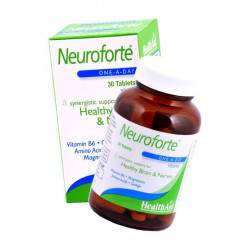 Health Aid - Neuroforte Βιταμίνες C & B, Τζίνγκο, Αμινοξέα, Μαγνήσιο - 30tabs
