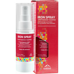 Nordaid - Iron Spray Σίδηρος για Υπογλώσια Χρήση σε Μορφή Σπρέϊ - 30ml