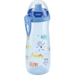 NUK - Παγουράκι Sports Cup με καπάκι push-pull  Happy - 450ml