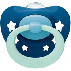 Nuk - Signature Πιπίλα σιλικόνης 18-36m για αγόρια - 1 τμχ