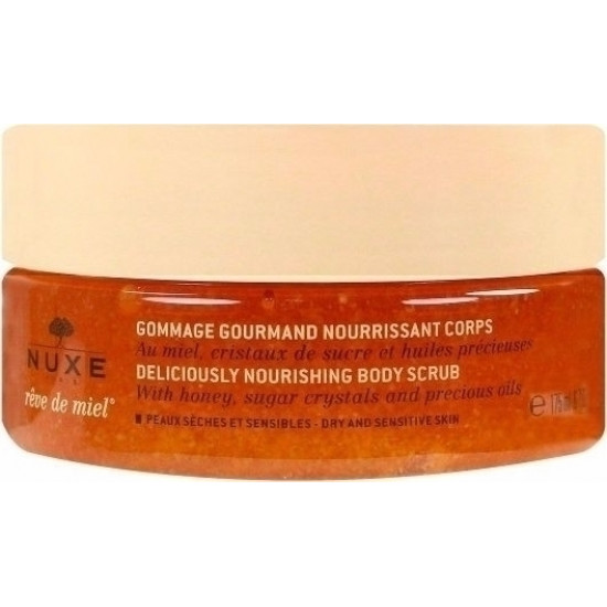 Nuxe - Reve de Miel Deliciously Nourishing Body Scrub for Dry & Sensitive Skin Θρεπτικό απολεπιστικό σώματος για ξηρή & ευαίσθητη επιδερμίδα - 175ml