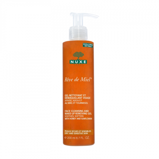 Nuxe - Reve de Miel Gel Nettoyant et Demaquillant Visage Καθαρισμό & Ντεμακιγιάζ - 200ml