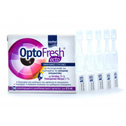 Intermed - OptoFresh ecto Οφθαλμικές σταγόνες με υαλουρονικό οξύ - 10x0.5ml