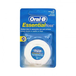 Oral-B - Essential Floss Οδοντικό Νήμα Κηρωμένο - 50m