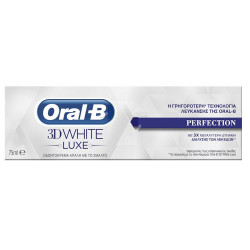 Oral-B - 3D White Luxe Perfection Οδοντόκρεμα Λεύκανσης - 75ml