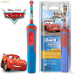 Oral-B - Vitality KIds Stages Power Disney Cars Ηλεκτρική Οδοντόβουρτσα για Παιδιά 3+ - 1τμχ