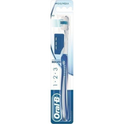 Oral-B - 1-2-3 Indicator Οδοντόβουρτσα 40 Medium Μπλε - 1τμχ