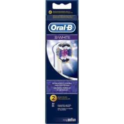 Oral-B - 3D White Ανταλλακτικά Βουρτσάκια - 2τμχ