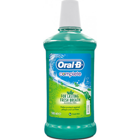 Oral-B - Complete Στοματικό Διάλυμα Για Δροσερή Αναπνοή - 500ml