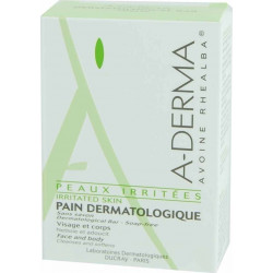 A-Derma - Pain Dermatologique Irritated Skin Dermatological Bar Soap Free - 100gr