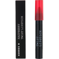 Korres - Raspberry Twist Lipstick Passion Κραγιόν βατόμουρο με πλούσιο χρώμα λάμψη & θρέψη - 2.5gr
