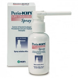 Kin - PerioKin Spray 0,20% Σπρέι για Περιοδοντική & γύρω από Εμφυτεύματα Χρήση - 40ml
