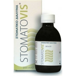 PharmaQ - Stomatovis mouthwash Στοματικό διάλυμα για τη στοματίτιδα & την ουλίτιδα - 200ml