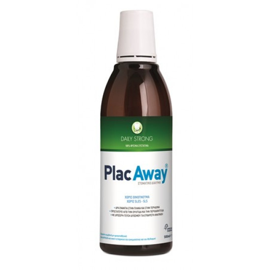 Plac Away - Daily Strong Στοματικό Διάλυμα - 500ml