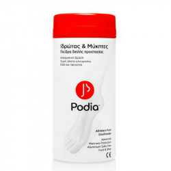 Podia - Athlets foot Deo Powder Πούδρα διπλής προστασίας για Ιδρώτα & Μύκητες - 100gr