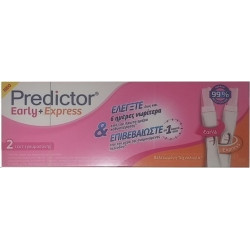 Predictor - Early & Express Τεστ Εγκυμοσύνης - 2τμχ